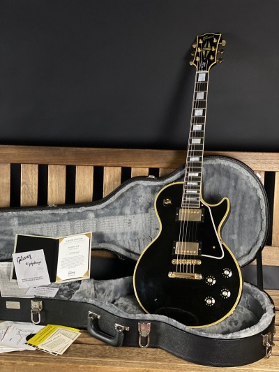 Gibson Custom Limited Edition Two Tone Specs Les Paul Custom Murphy Lab Light Aged